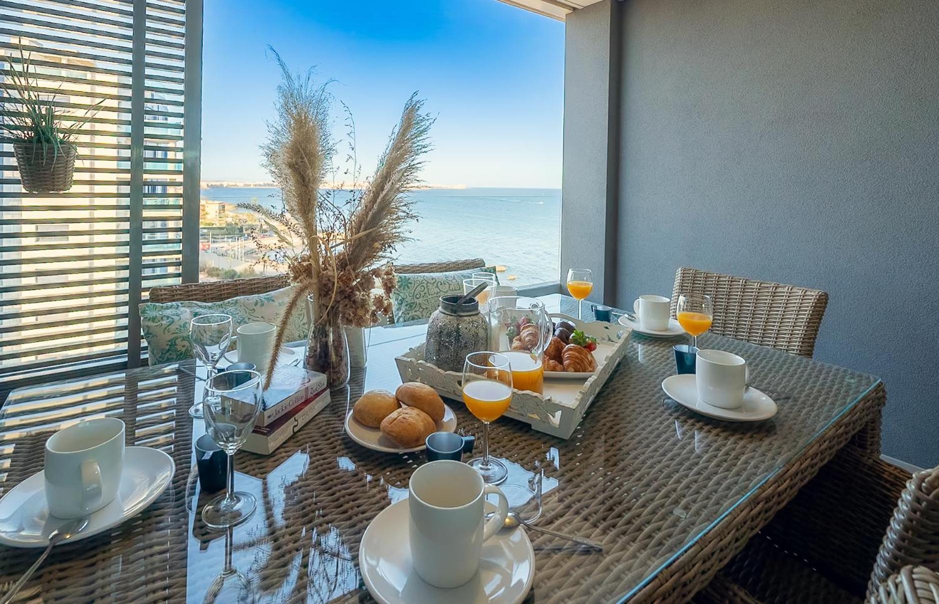 Apartamento Premium Con Jacuzzi Y Vistas Al Mar En Punta Prima, Torrevieja By Rentalole Luaran gambar