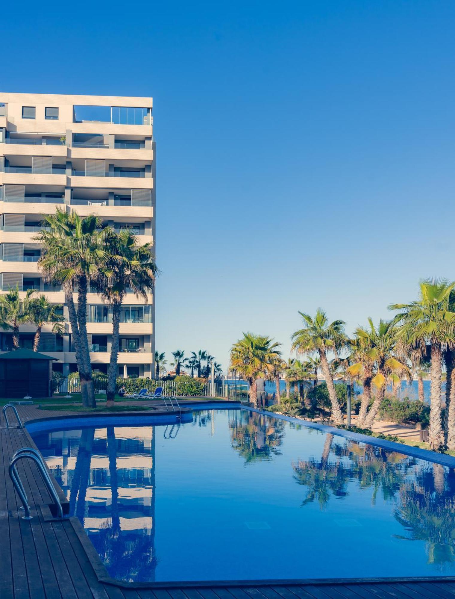 Apartamento Premium Con Jacuzzi Y Vistas Al Mar En Punta Prima, Torrevieja By Rentalole Luaran gambar