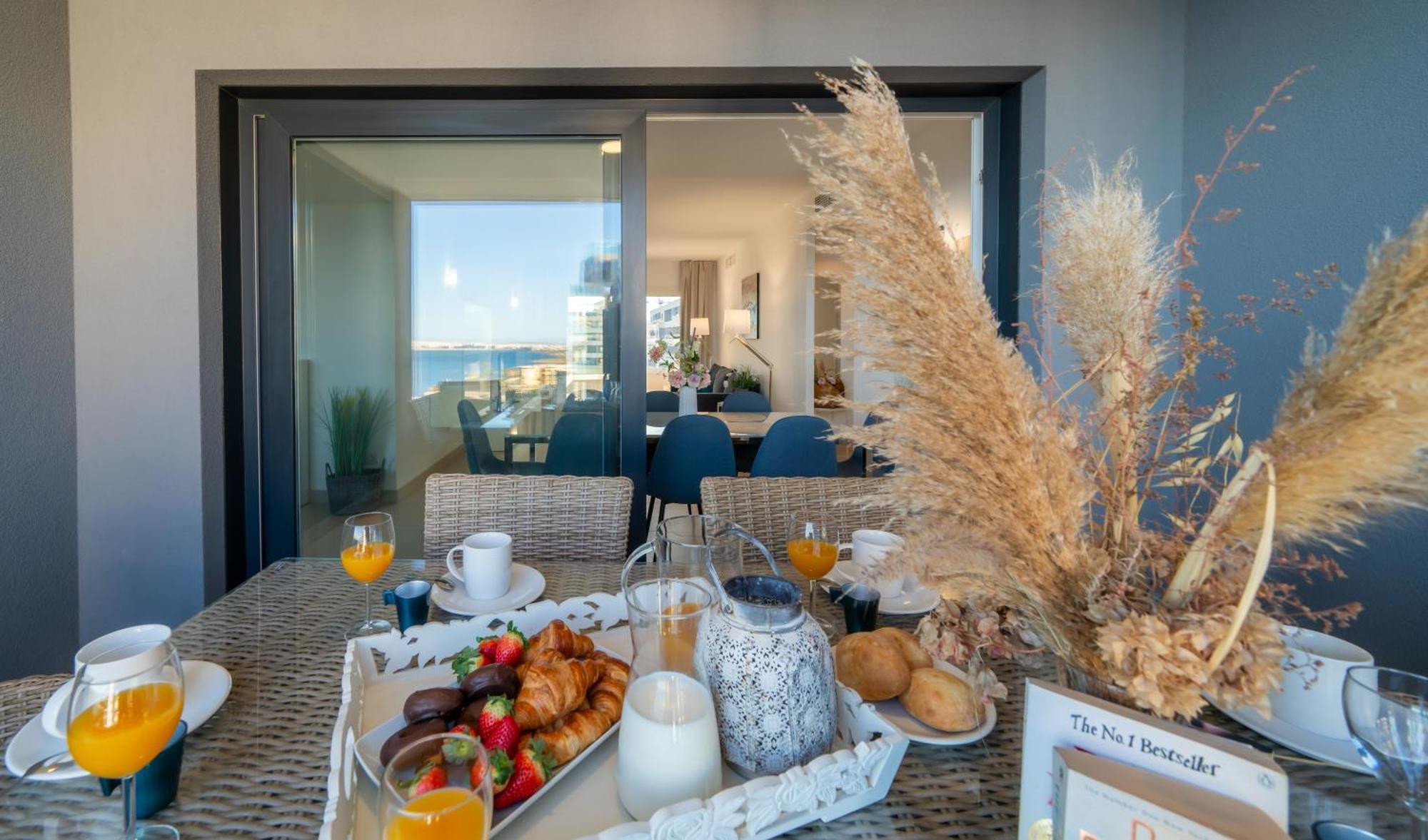 Apartamento Premium Con Jacuzzi Y Vistas Al Mar En Punta Prima, Torrevieja By Rentalole Luaran gambar
