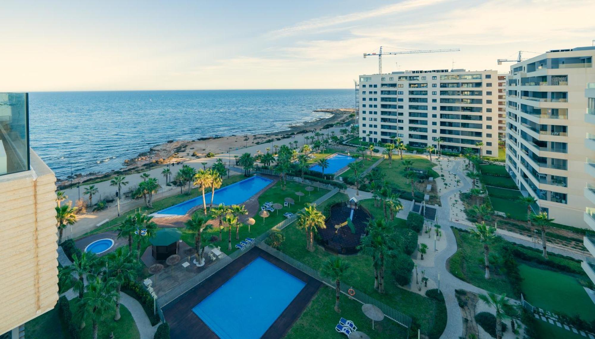 Apartamento Premium Con Jacuzzi Y Vistas Al Mar En Punta Prima, Torrevieja By Rentalole Luaran gambar