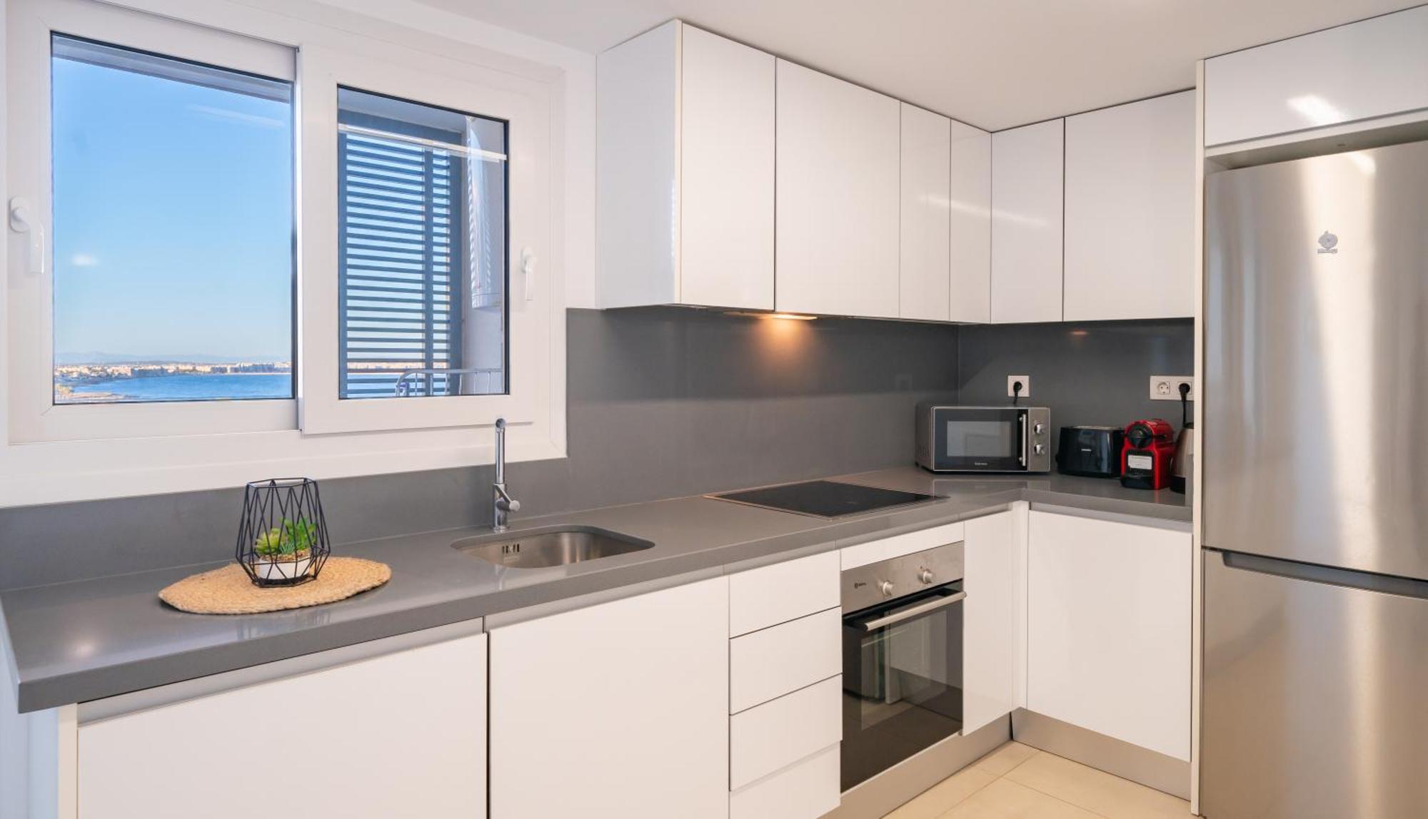 Apartamento Premium Con Jacuzzi Y Vistas Al Mar En Punta Prima, Torrevieja By Rentalole Luaran gambar