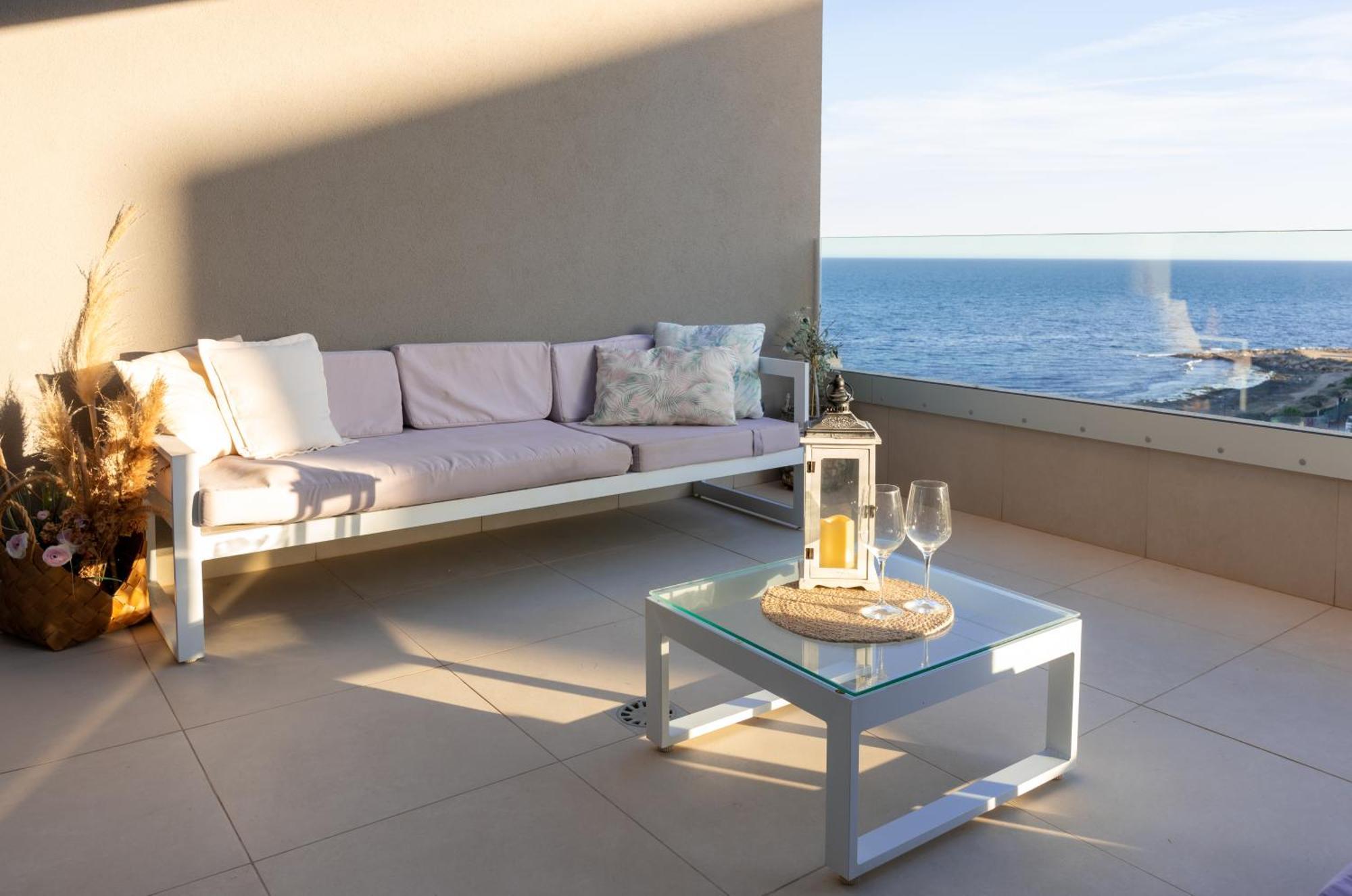 Apartamento Premium Con Jacuzzi Y Vistas Al Mar En Punta Prima, Torrevieja By Rentalole Luaran gambar